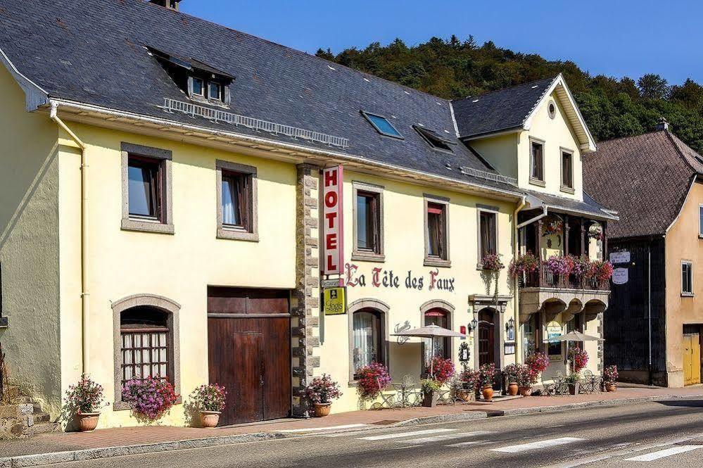 Logis Hôtel Restaurant La Tête Des Faux Le Bonhomme Extérieur photo