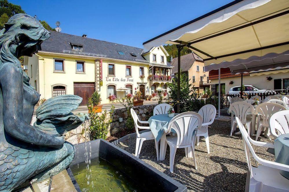 Logis Hôtel Restaurant La Tête Des Faux Le Bonhomme Extérieur photo